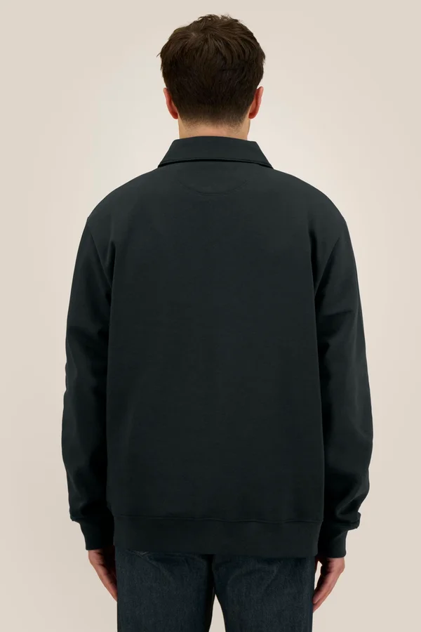 Das Essential Unisex-Polo-Sweatshirt Proper