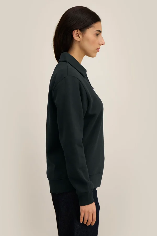 Das Essential Unisex-Polo-Sweatshirt Proper